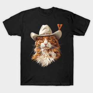 Cat Cowboy Purrfectly Wild West T-Shirt